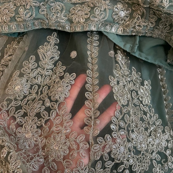 Brand new, never worn elegant lehenga choli. - Picture 4 of 4